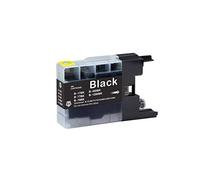 Techtek Cartucho de Tinta 60ml Compatible con [Brother] MFC-J 5910 CDW, MFC-J 5910 DW, 6510 DW, 6710 CDW, 6710 6910 6910 sustituye LC-1280 (LC1280XLBK), LC-17 (LC17XLBK), LC-450 (LC450XLBK), LC-77 (L