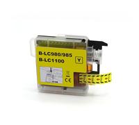 Techtek Tinta de 19 ml compatible con [Brother] DCP-145C, DCP-163C, DCP-165C, DCP-185C, DCP-195C, DCP-197C, DCP-365CN, DCP-375CW, DCP-385C, DCP-395CN, DCP-585CW, DCP-6690CN, DCP-6690CW, DCP-J125