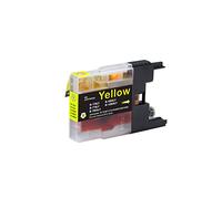 Techtek Tinta de 19 ml compatible con [Brother] DCP-J525N, DCP-J525W, DCP-J725DW, DCP-J925DW, DCP-J925N, MFC-J280W, MFC-J425W, MFC-J430W, MFC-J432W, MFC-J435W, MFC-J5910CDW, MFC-J5910DW, MFC-J625DW