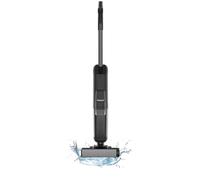 Techwood Sistema De Limpieza Inteligente LCD Aspiradora Y Fregona Eléctrica, 200 W, 700 milliliters, 3 Velocidades, Black