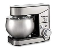 Techwood TRO-1050, Robot de repostería multifunción con cuenco de acero (5 L, 1000 W, acero inoxidable)