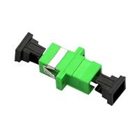 TECHZOCO Acoplador de Fibra óptica SC-APC monomodo simplex, Empalme fibra óptica, Adaptador SC a SC APC Simplex OS2, Compatible con Orange, Masmovil, Yoigo, Movistar, Vodafone y Jazztel ONT