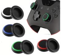 TECHZOCO Cubierta Joystick PS5, Grips para Joystick, Fundas para thumbstick, Tapas Pulgares de Joystick PS4, Joystick Thumb Stick, Compatible con PS5 PS4 PS3 PS2 Xbox One/360, 8 Unidades (4 Pares)