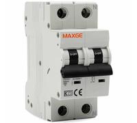 TECHZOCO Interruptor magnetotermico Alpha+, Magnetotérmico residencial, Curva C, Tensión de empleo 240V AC, Normativa EN/IEC60898-1, Poder de corte 6000A, Número de polos: 1P+N, 32 Amperios
