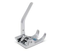 TECHZOCO Prensatela Máquina Coser, Pie de Prensa Coser, Prensatela para Tejidos de Punto de vástago bajo, Pie de Costura, Compatible con Máquinas lfa Singer Brother Silvercrest y más (Snap-On)