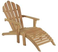 TECK Attitude Adirondack de teca maciza