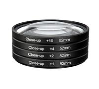 TECKEEN Filtro de cristal óptico de primer plano, kit de filtro de aluminio de lente macro para Nikon para Pentax para Sony DSLR
