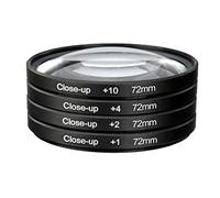 TECKEEN Filtro de cristal óptico de primer plano, kit de filtro de aluminio de lente macro para Nikon para Pentax para Sony DSLR