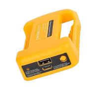 TECKEEN Fuente de alimentación de repuesto, adaptador de cargador USB para batería de iones de litio de 18 V/20 V, adaptador de batería recargable de iones de litio