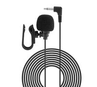 TECKEEN Micrófono manos libres para coche de 3,5 mm, montaje de micrófono Jack Repalcement para radio de coche Bluetooth