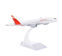 TECKEEN Modelo de aleación de avión a escala 1/400, modelo de avión fundido a presión para colección