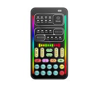 TECKEEN Tarjeta de sonido del cambiador de voz del modo DC5V 8 para el dispositivo del cambiador de sonido de la tableta del teléfono móvil