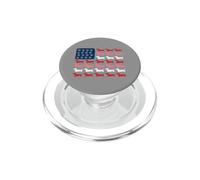 Teckel Paws and Stripes Forever PopSockets PopGrip para MagSafe