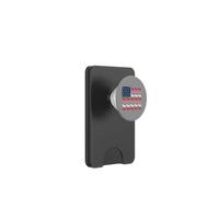Teckel Paws and Stripes Forever PopSockets PopWallet para MagSafe