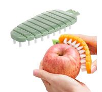 TECKI 2 Piezas Estropajo Cocina Curvo, Cepillo Limpieza Hogar para Limpiar Verduras y Frutas, Limpiador de Frutas y Verduras, Cepillo para Platos, Utensilios de Limpieza para Superficies Curvas