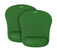 Tecknet 2 paquete almohadilla de mouse con soporte de mueca para almohadillas de ratn de juego ergonmico alivio porttil de mousepad cmodo pa