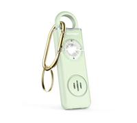 TECKNET Alarma personal, alarma de bolsillo con sirena de 130 dB y luz de señalización LED, USB Type-C recargable llavero para mujeres, alarma de seguridad para niños/mujeres/ancianos/estudiantes