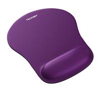 TECKNET Alfombrilla Ratón con Reposamuñecas, Viscoelástica Tacto Agradable | Impermeable, Alivia Dolor Ergonómica Gaming Mouse Pad con Apoyo, Base de Goma Antideslizante, para Oficina, Juegos