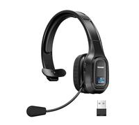 TECKNET Auricular Bluetooth sin Cable con Micrófono, Reducción de Ruido