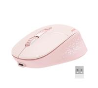 TECKNET Classic Ratón Inalámbrico, Ratón Silencioso Bluetooth (Tri-Modo BT5.2/3.0+2.4G), Recargable, Ergonómico con Receptor USB, 3 dpi Ajustables, para Portátil, PC y Tablet