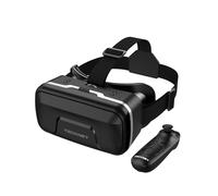 TECKNET Gafas de realidad virtual 3D para teléfonos móviles, con HD 110° FOV, antiluz azul y lentes ajustables, compatibles con iPhone, Samsung y smartphones Android (4.7-7.2")
