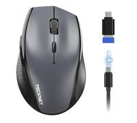 TECKNET Ratón Bluetooth, Raton Inalámbrico de 2.4 GHz