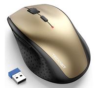 TECKNET Ratón inalámbrico 4800 DPI 2.4G con receptor USB, 30 meses de duración de la batería, seguimiento óptico, ratón inalámbrico con 6 botones para PC, portátil, Windows, MacBook, Linux