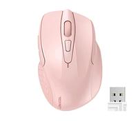 TECKNET Ratón Inalámbrico, 6 Niveles 4000 dpi, 2.4G Ratón Inalámbrico USB Ergonómico, 6 Botones, 24 Meses Duración de Batería, Mouse Inalámbrico Óptico para Computadora, PC, Mac, Portátil