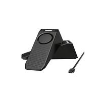 TECKNET Tope de puerta con alarma doble de sonido y luz, alarma de puerta portátil, alarma recargable con batería de larga duración, alarma de parada de puerta para casa, hotel y viajes, 2 unidades