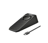 TECKNET Tope Para Puerta Alarma, Alarma de Cuña de Puerta con Alarma Dual de Sonido y Luz, Tope de Puerta con Alarma Recargable, Alarma de Tope de Puertal Adecuado Para Hogar, Hotel y Viajes.
