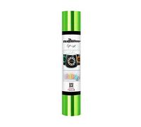 TECKWRAP Vinilo cromado verde neón metálico permanente con canales de aire, 1 x 5 pies, verde lima