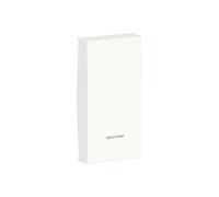 Tecla 1 módulo con visor blanco polar Schneider New Unica - NU910018N
