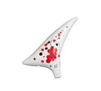 Tecla AC De 12 Agujeros, Llave Alto C De 12 Agujeros, Ocarina Escolar, Tienda De Piano, Ocarina Para Principiantes, Cola Elevada (Color : 03)