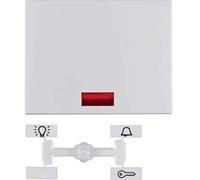 Tecla con 5 inidicadores luminosos, K.5, aluminio