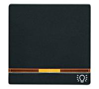 Tecla con indicador luminoso y símbolo luz, Q.x, antracita