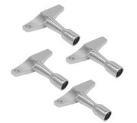 Tecla de afinación de percusiones para percusiones, tambor de aluminio, llave de afinación de piel, llave de tambor, llave de tambor