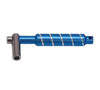 Tecla de afinación de percusiones para percusiones, tambor de aluminio, llave de afinación de piel, llave de tambor, llave de tambor
