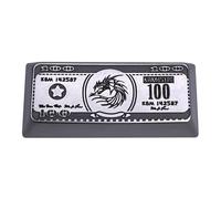 Tecla de entrada de metal de 2,25 U para teclado mecánico, artesanía precisa, fácil de reemplazar