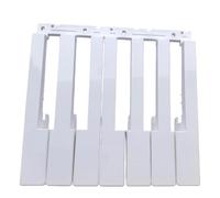 Tecla De Repuesto For Teclado Eléctrico, Color Blanco Y Negro, Compatible Con Korg PA500 PA300 PA600 PA700(7 white keys)