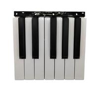 Tecla De Repuesto For Teclado Eléctrico, Color Blanco Y Negro, Compatible Con Korg PA500 PA300 PA600 PA700(12 black white key)