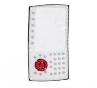 Tecla de teclado de silicona suave para pantalla LCD compatible con los modelos Total Station TS02 TS06 TS15 GM52 IM52 ES602G GTS1002 NIK N2 N5 K2 para reparación y mantenimiento (B)