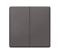 Tecla doble en carbono | Siemens Delta MIRO 5TG62701CM00