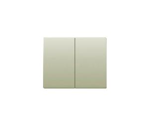 Tecla Doble Int Conmutador Serie Iris Aluminio Mercurio BJC 18709 MA