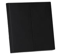 Tecla doble LS, color negro mate (referencia: JUNG LS995SWM)