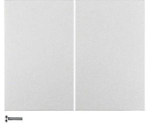 Tecla doble para interruptores/reguladores, serie berker K.5 de hager, aluminio