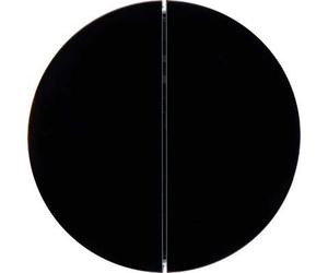 Tecla doble para interruptores/reguladores, serie berker R.1 de hager, negro