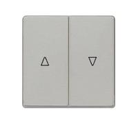 Tecla doble persiana en aluminio | Siemens Delta MIRO 5TG62765AM00