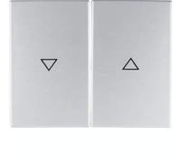 Tecla doble persiana, K.5, aluminio