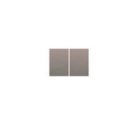 Tecla Doble Pulsador BJC Coral Gris Sombra 21709 GS