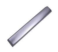 Tecla ergonómica de barra espaciadora de aleación para teclados mecánicos, resistente a la decoloración, dorado/plateado, alta durabilidad